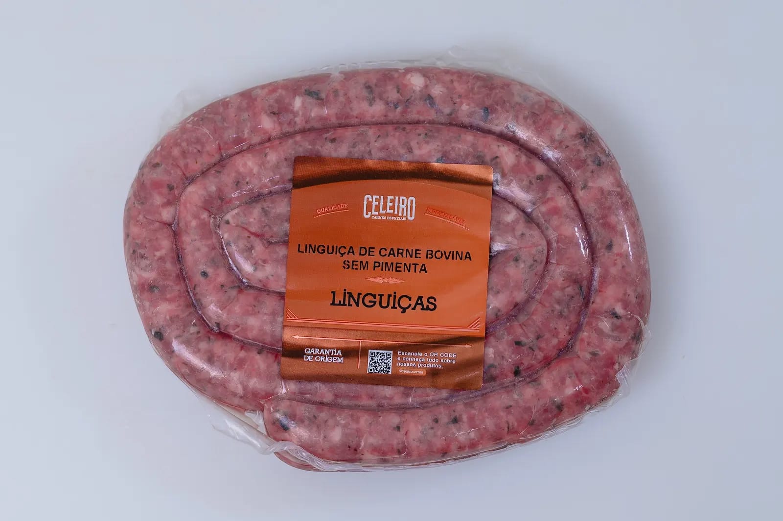 LINGUIÇA DE CARNE BOVINA SEM PIMENTA